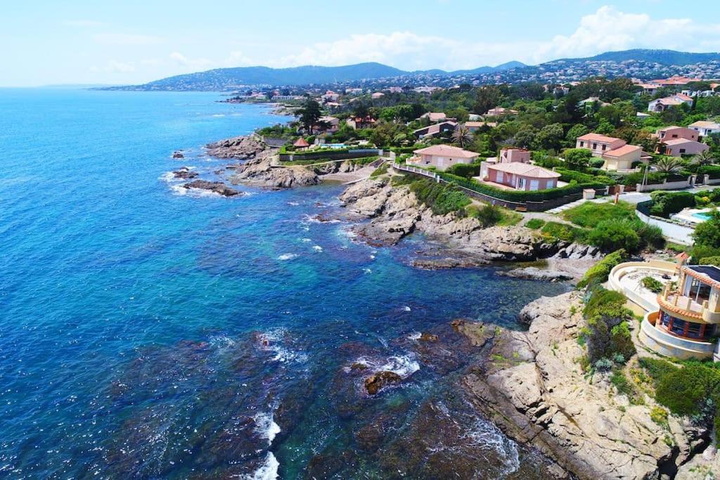 Port-Frejus, Le Paladien, Appartement 2 Pieces Climatise, Terrasse & Parking ภายนอก รูปภาพ